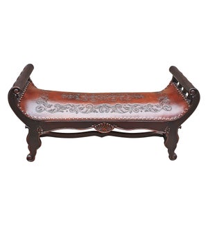 TURIN LEATHER BENCH